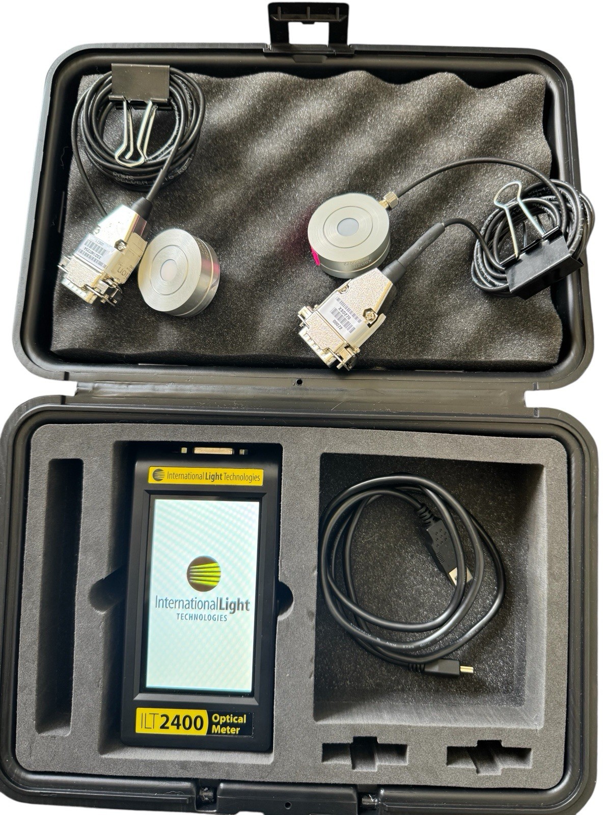 International Light - ILT-2400 Precision Optical Power Meter - with 2 probes
