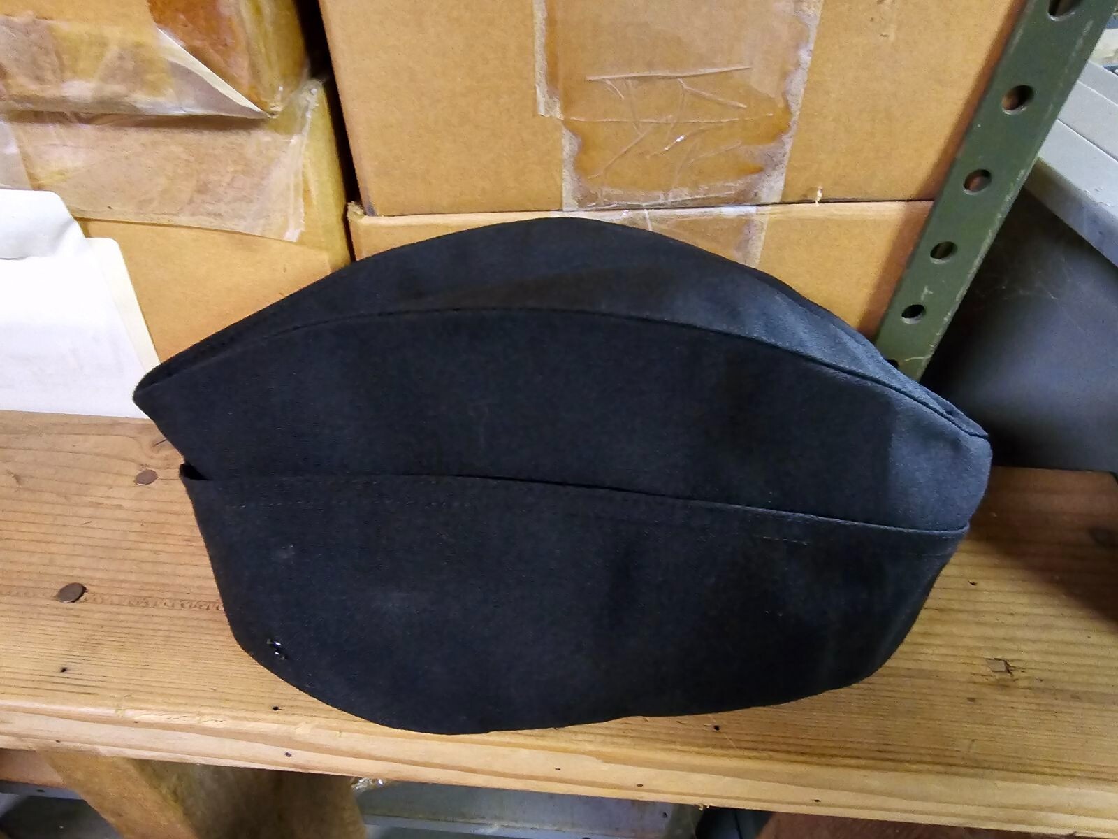 (10) NAVY GARRISON WOMANS CAP SIZE 23 MIL-C-15507 8401-01-240-5850