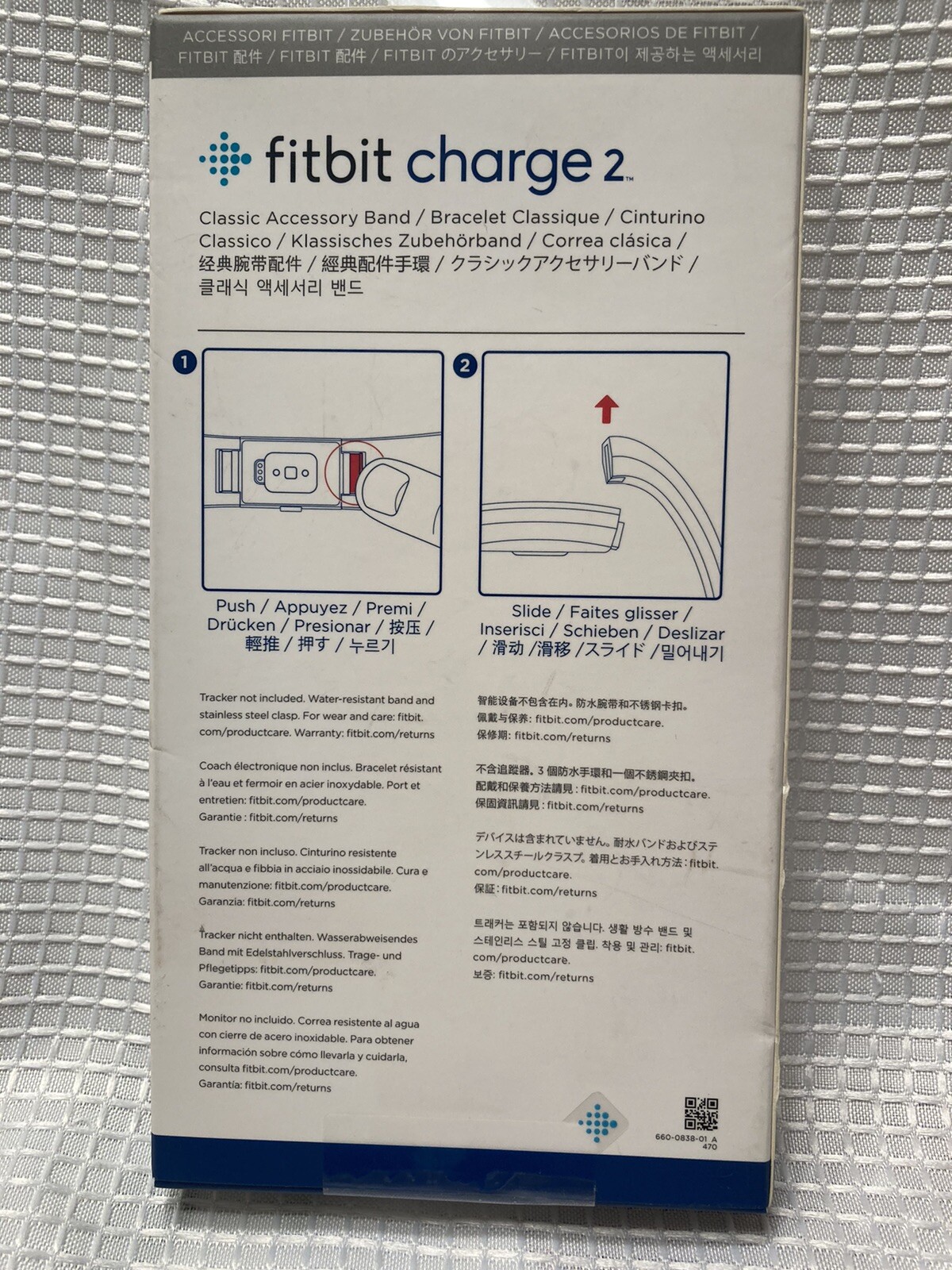 fitbit charge 2 classic accessory band bracelet