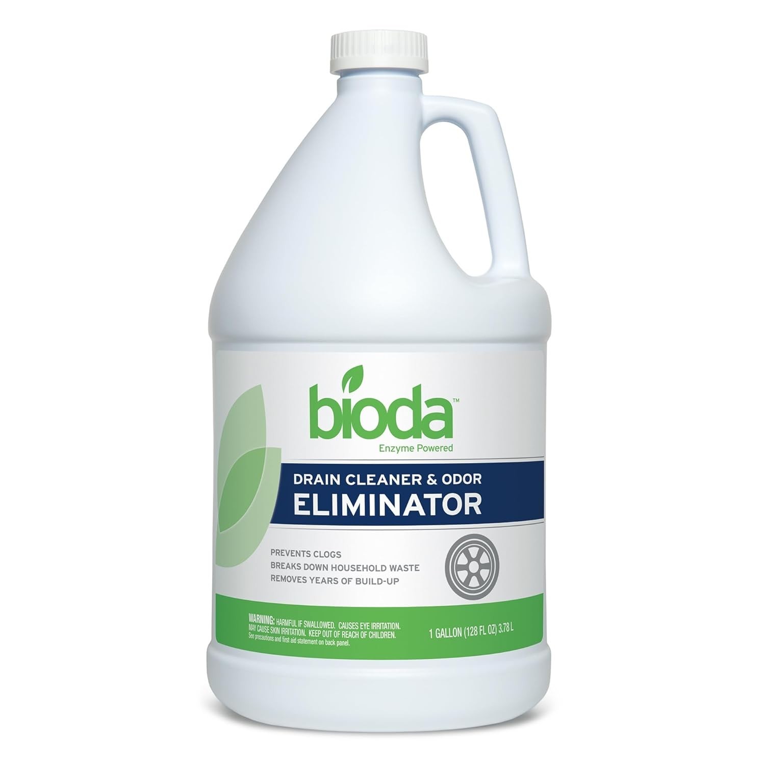 Bioda Professional Strength Enzyme Drain Cleaner, Septic Safe Drain Odor