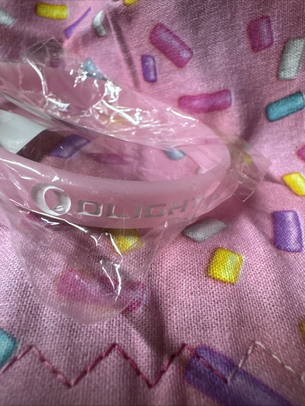 Olight Breast Cancer Wristband