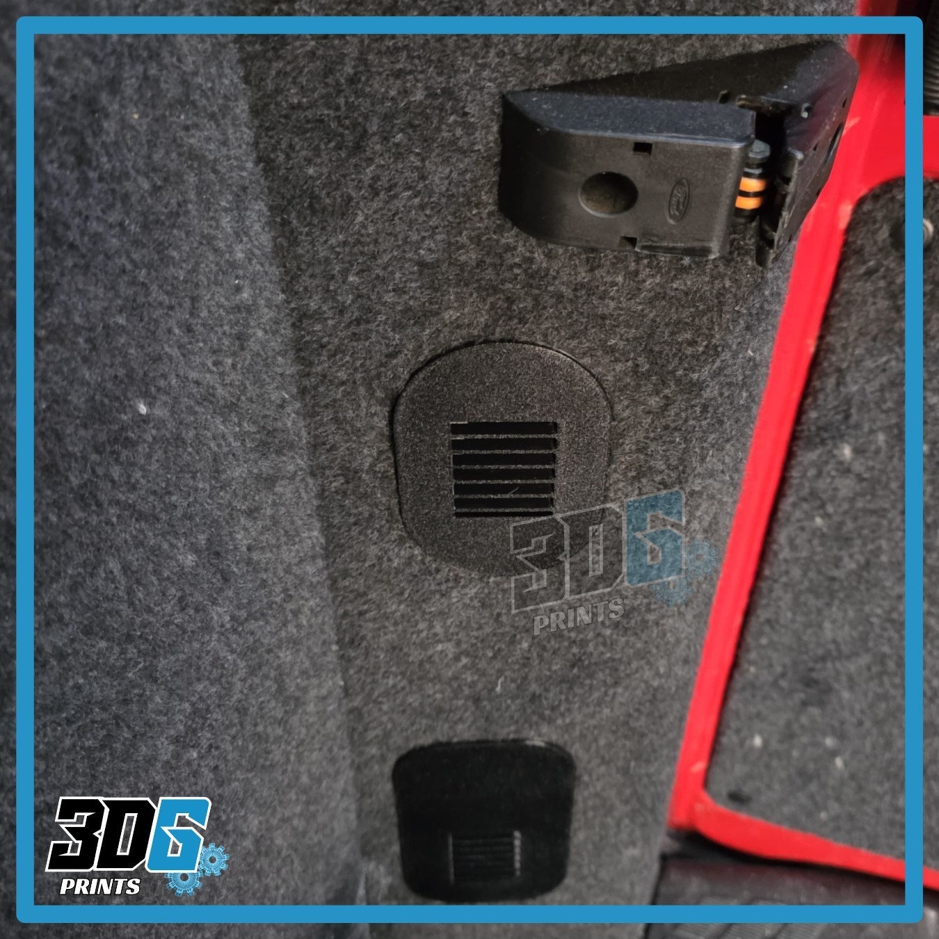 Fully Vented Black Transit Custom Van C Pillar B Pillar Rear Covers Camper 8PC