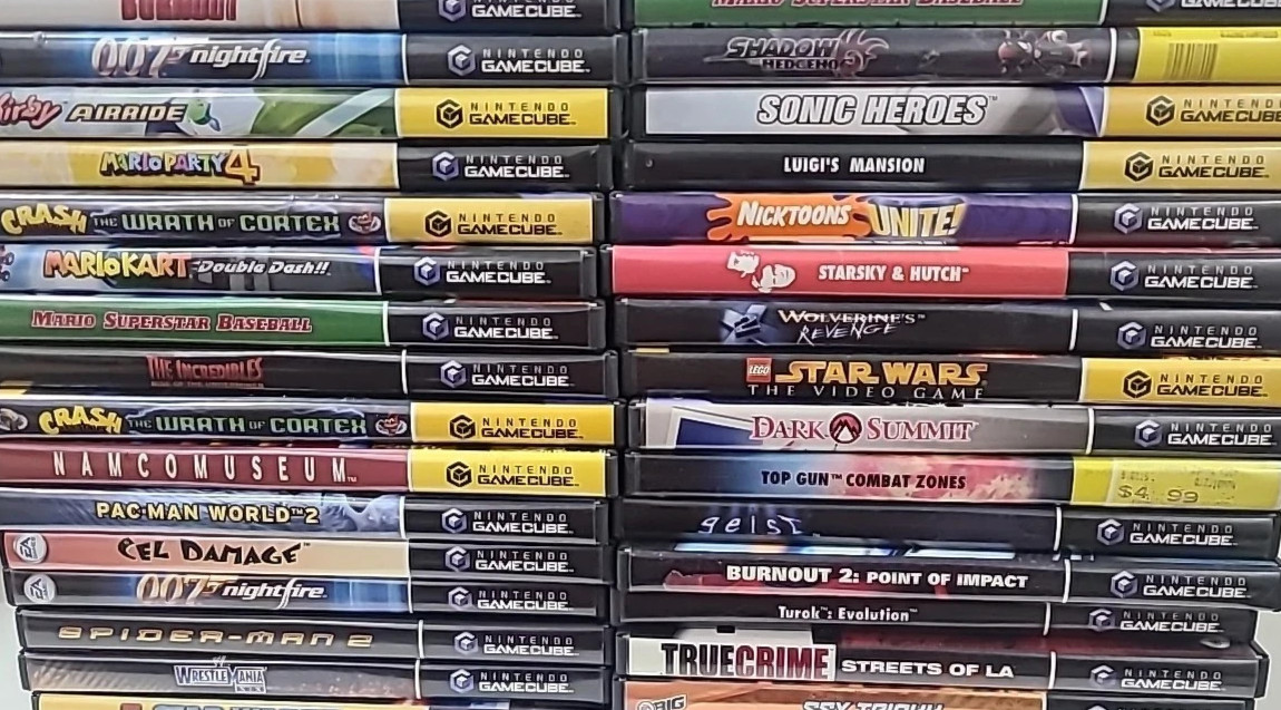 OEM Replacement GameCube Covers W/ Authentic Cases Titles M - T READ DESC