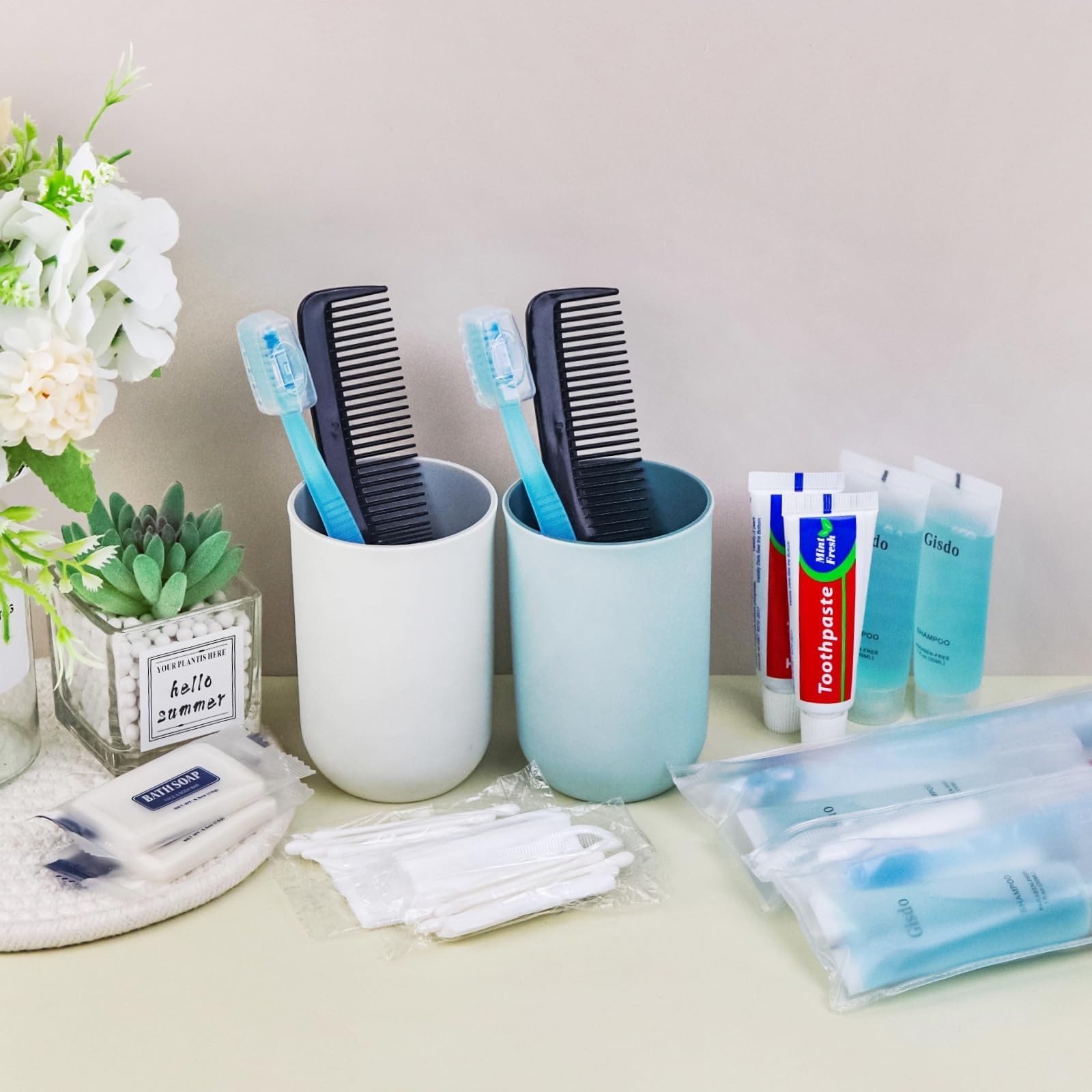 50 Kits Basic Toiletry Kits Homeless Personal Hygiene Kit Bulk Homeless Care ...