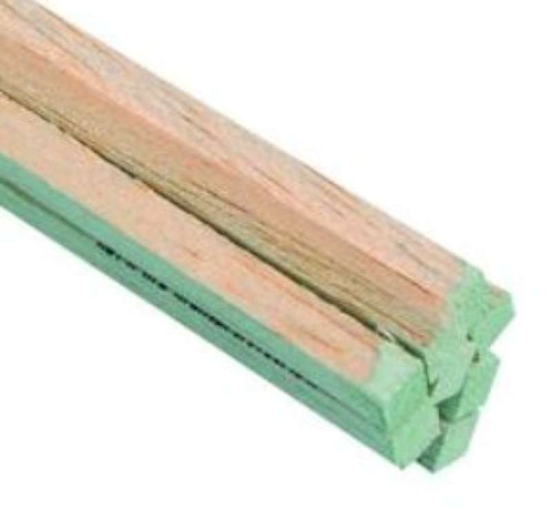 1/4" x 1/4" x 36" Balsa Strips (10)