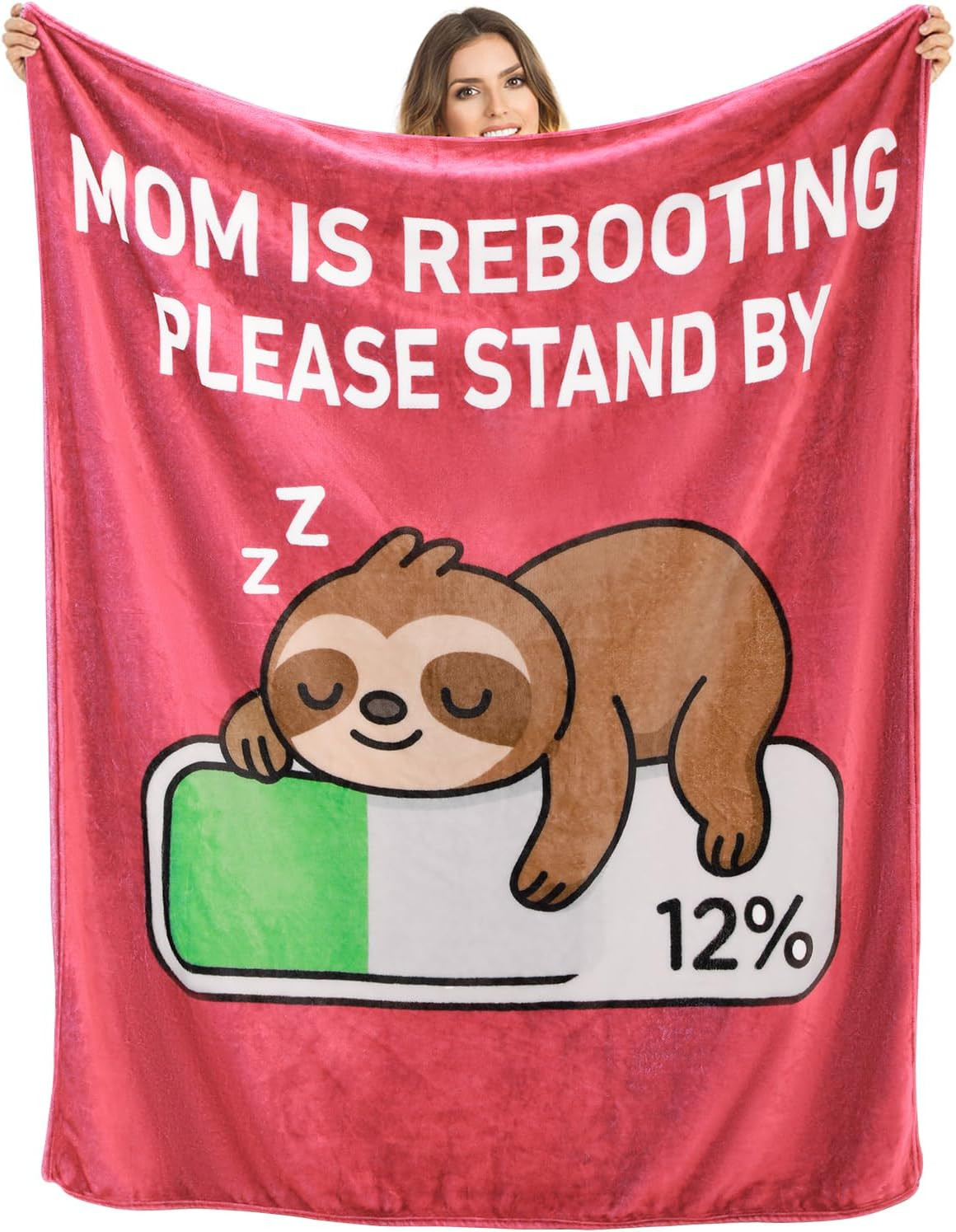 Gifts for Mom, Mom Birthday Gifts Blanket, Valentines Day Moms Gift for Women fr