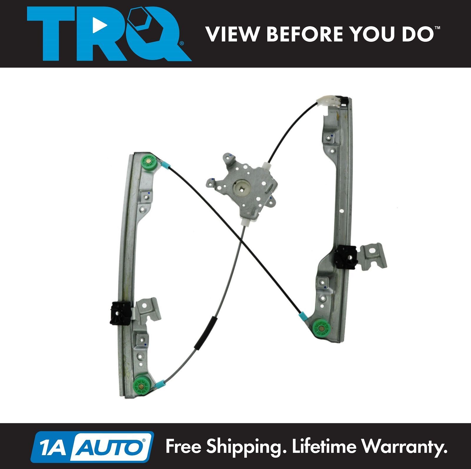 TRQ Front Left Window Regulator For 2002-2006 Nissan Altima