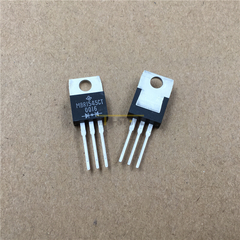 10QTY MBR1545CT TO-220AB Schottky 45V 15A