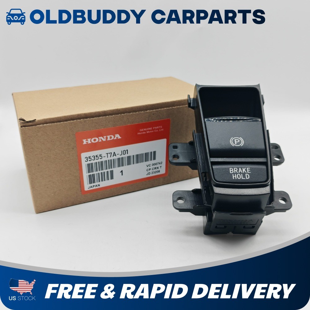 OEM Parking Brake Switch Emergency Park Brake Hold For 16-22 Honda HRV 15-20 XRV
