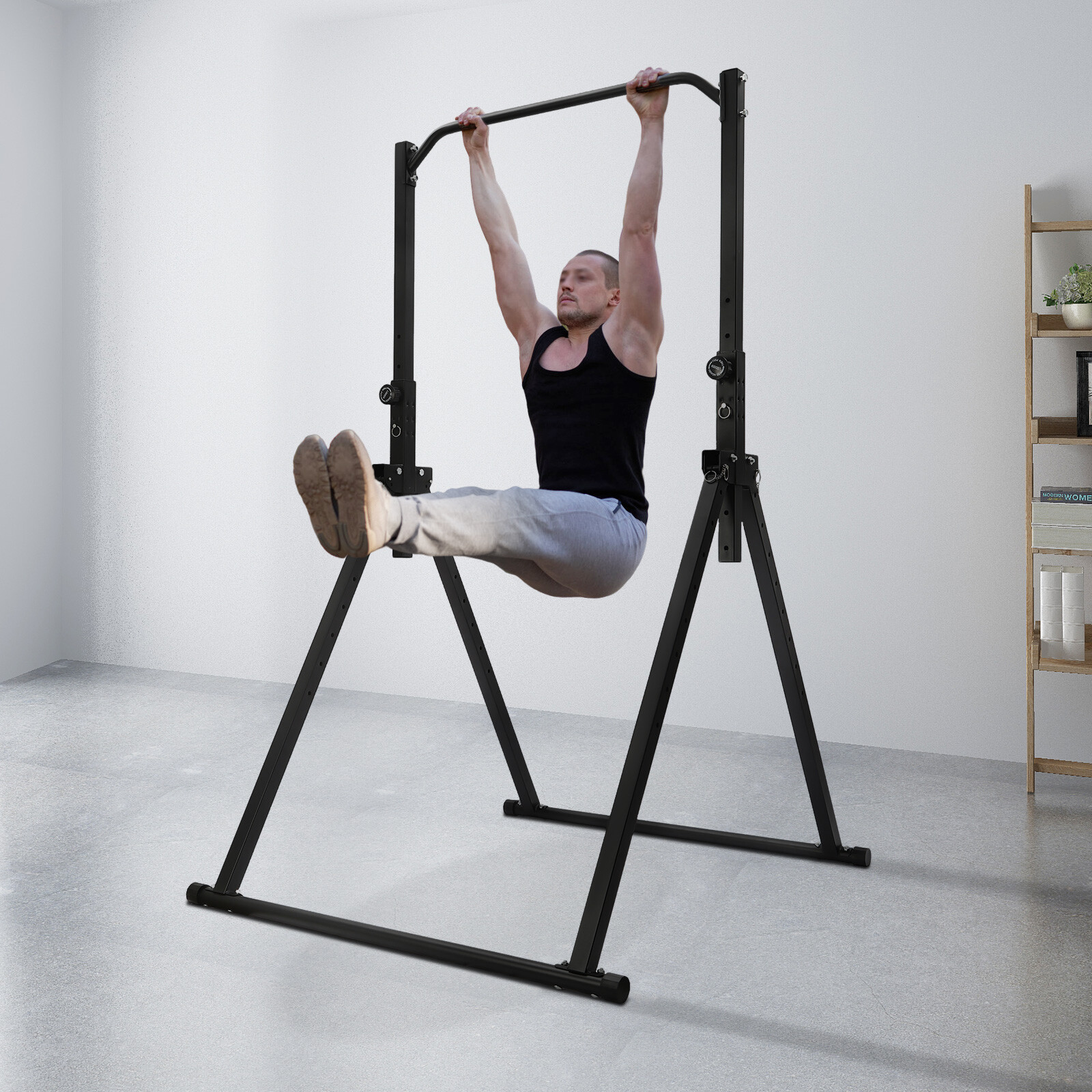 Pull Up Station Triangular Pull Up Bar Strength Training Device 200kg/440.92lbs