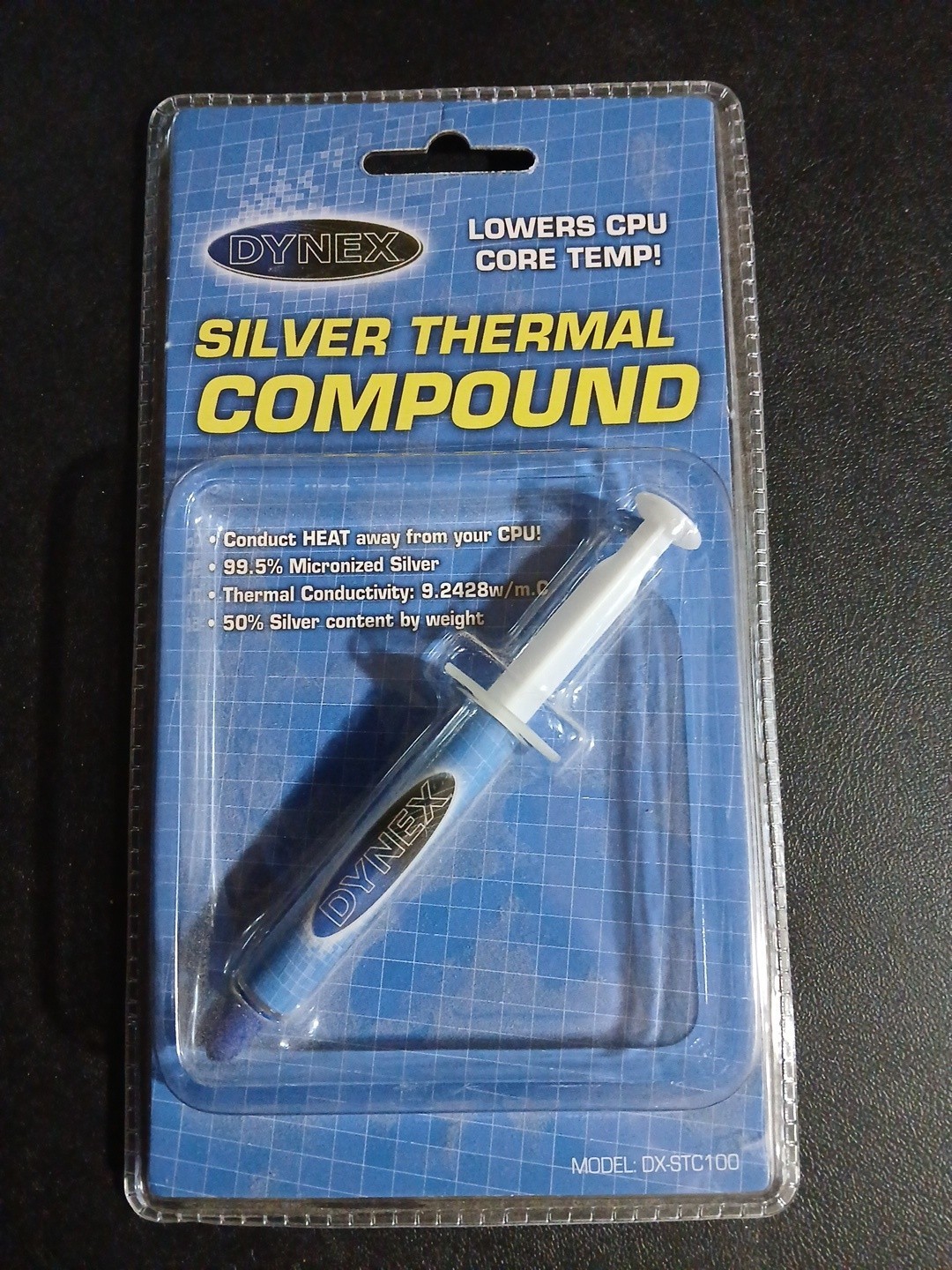 DYNEX SILVER THERMAL COMPOUND DX-STC100 5GRAMS