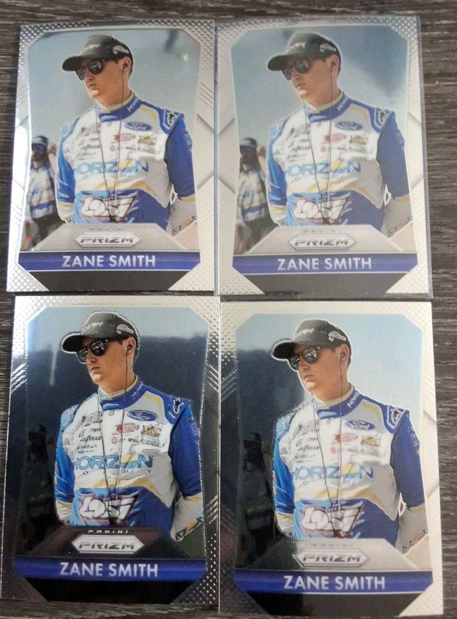 2025 Panini Prizm NASCAR Retro Zane Smith #187 4 Base Card Lot
