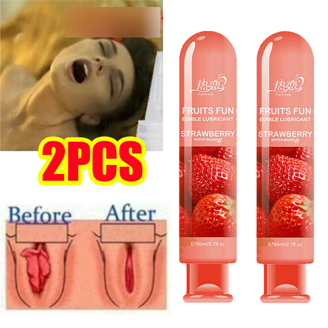 2Pack Fruit Flavor Lube Personal Lubricant Water Based Long Lasting Sex Lube
