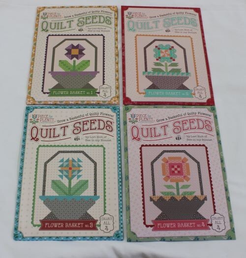RBD - Lori Holt - Piece & Plenty Quilt Seeds Bundle of 4 patterns
