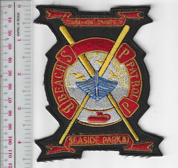 Retro Surfing Seaside Beach Heights Patrol Seaside Park NJ NO TARIFF
