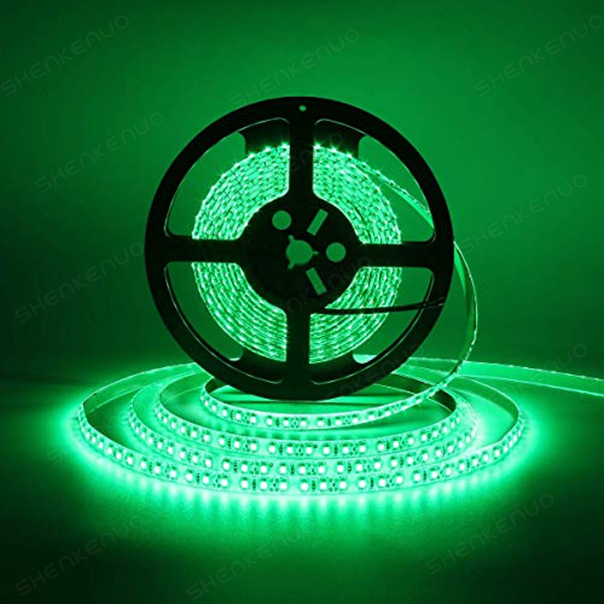 5M Super Bright Green LED Strip Light 2835 300LEDs Flexible Lamps DC 12V