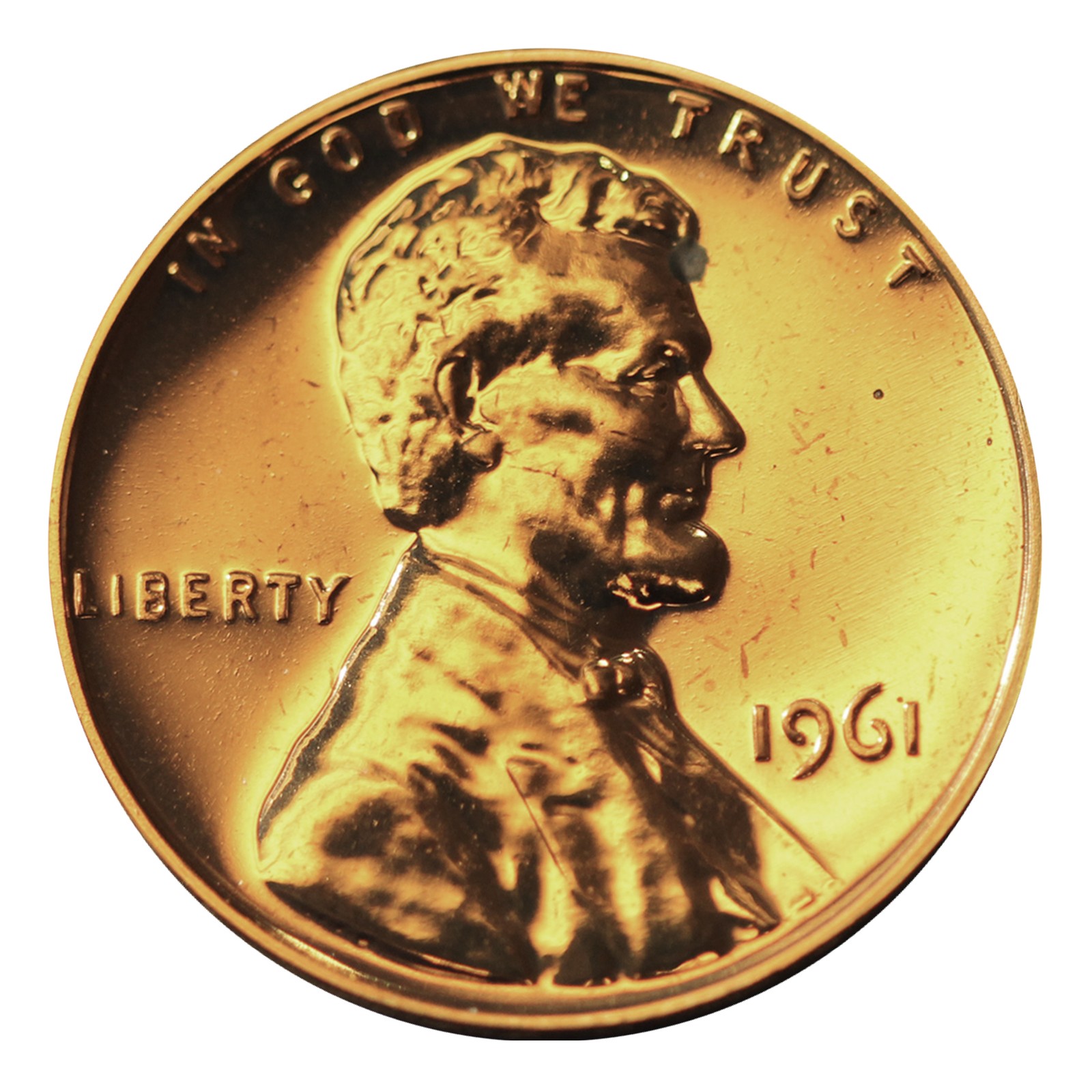 1961 Lincoln Memorial Cent Gem Proof Single Coin