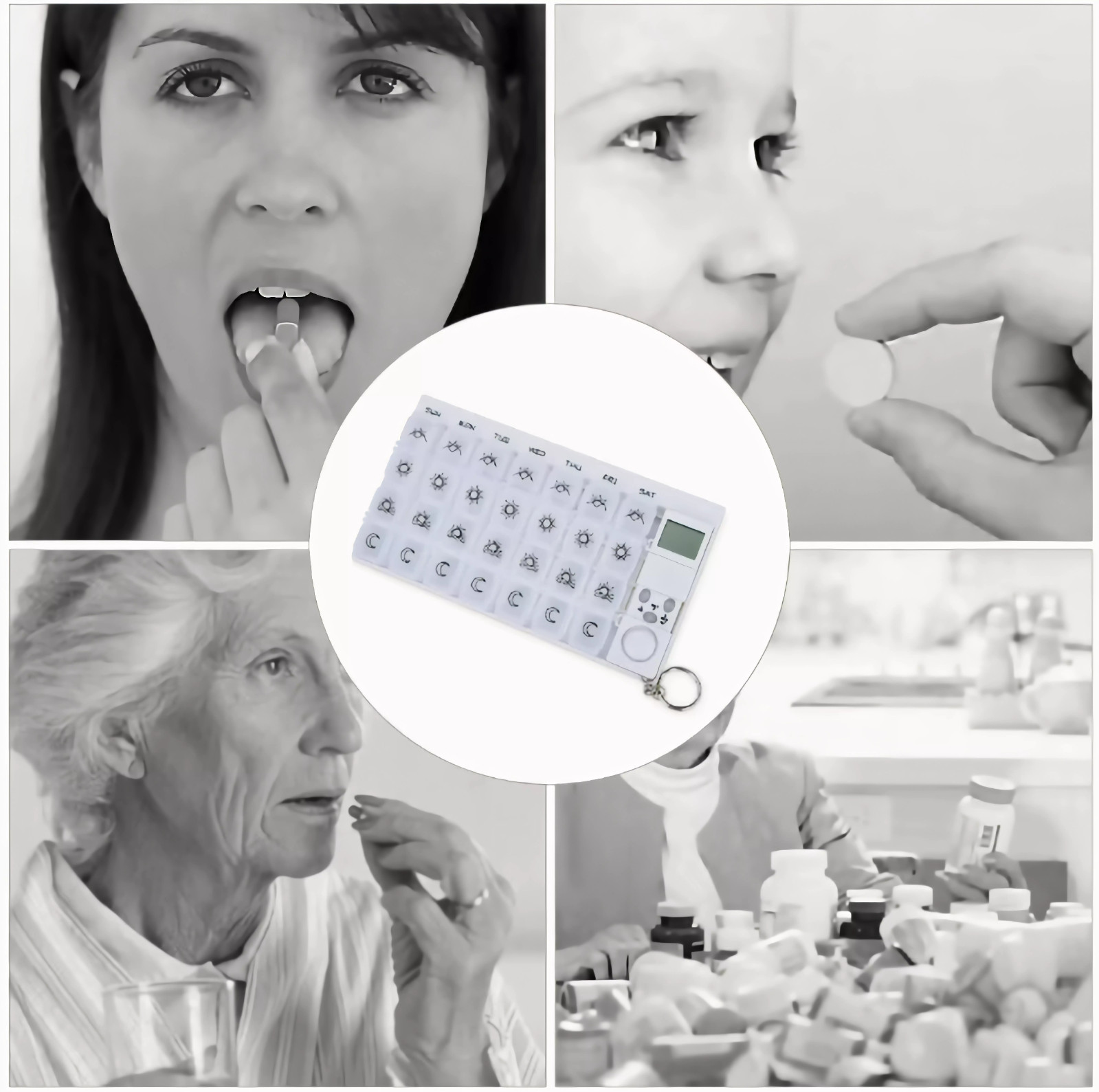 Smart Automatic Pill Dispenser – 7-Day Medication Organizer with Voice Reminder
