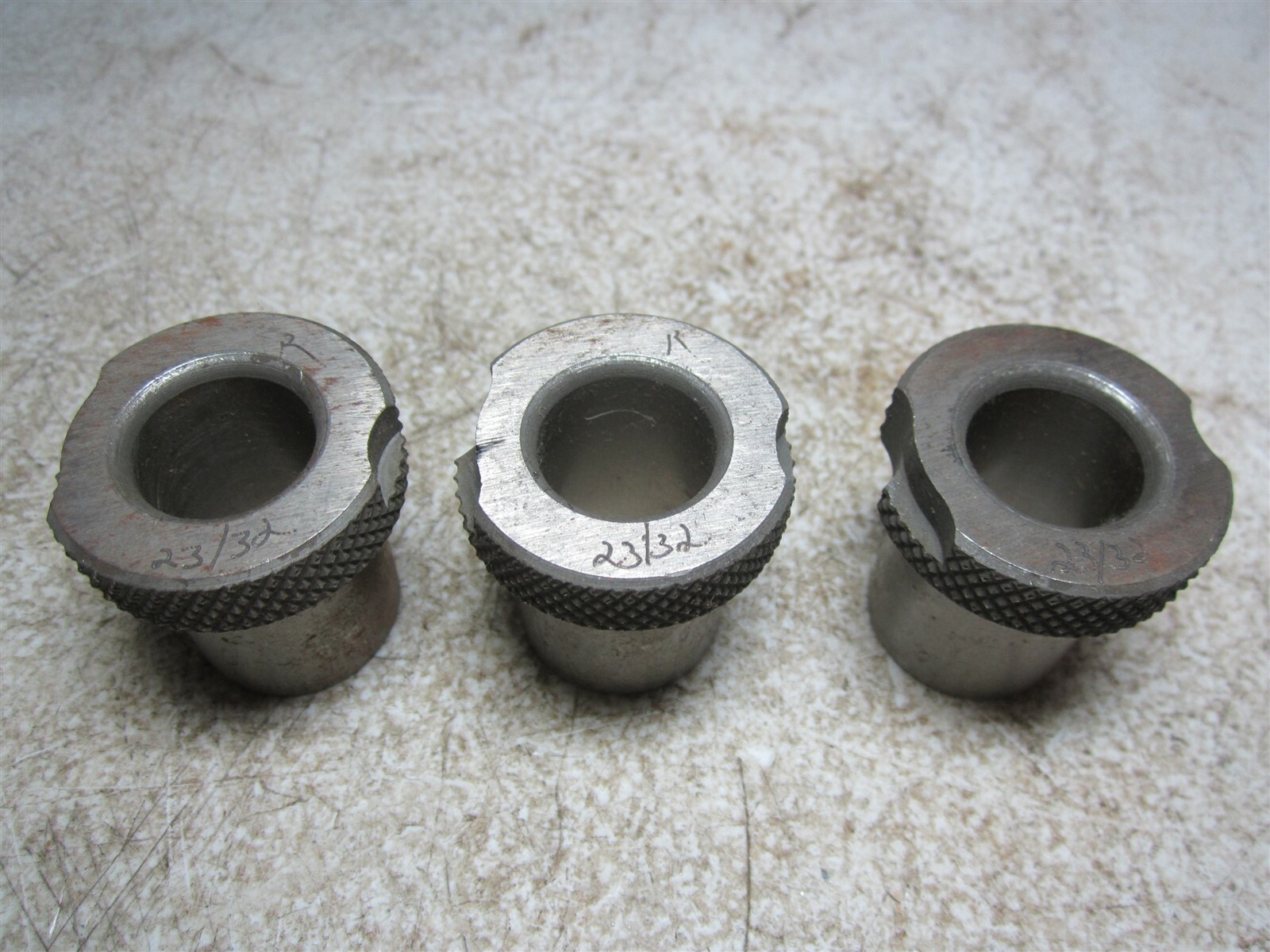 Boneham Metal SF-64-16 0.7187" 23/32 Diameter Drill Bushings - Pack of 3