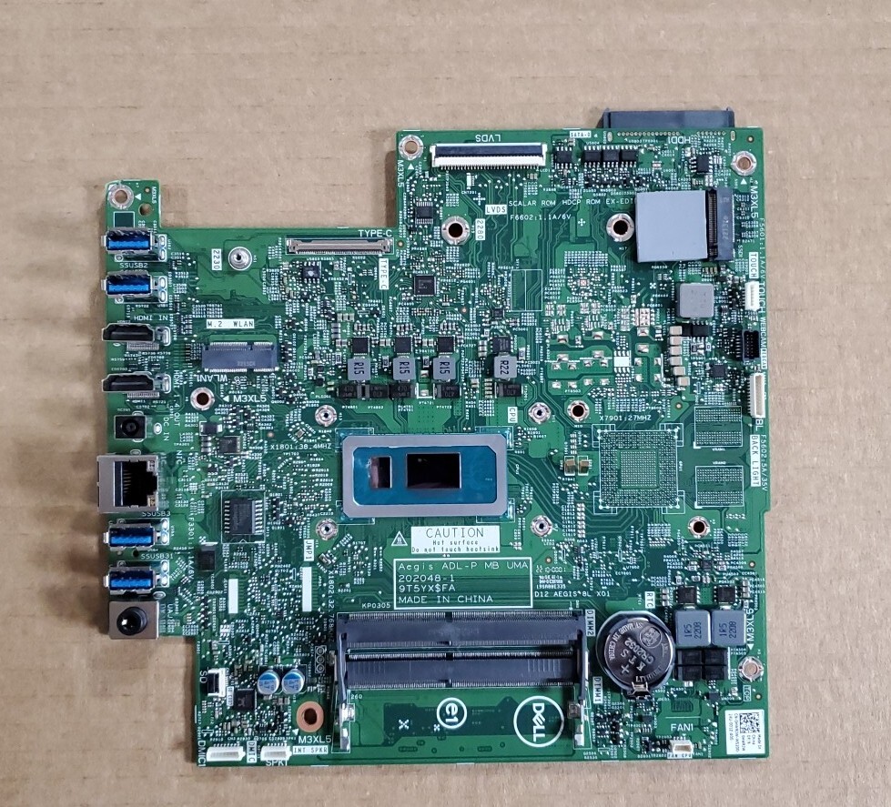 Dell Inspiron 24-5410 27-7710 Motherboard Aegis ADL-P i7-1255U 0HWRJW HWRJW