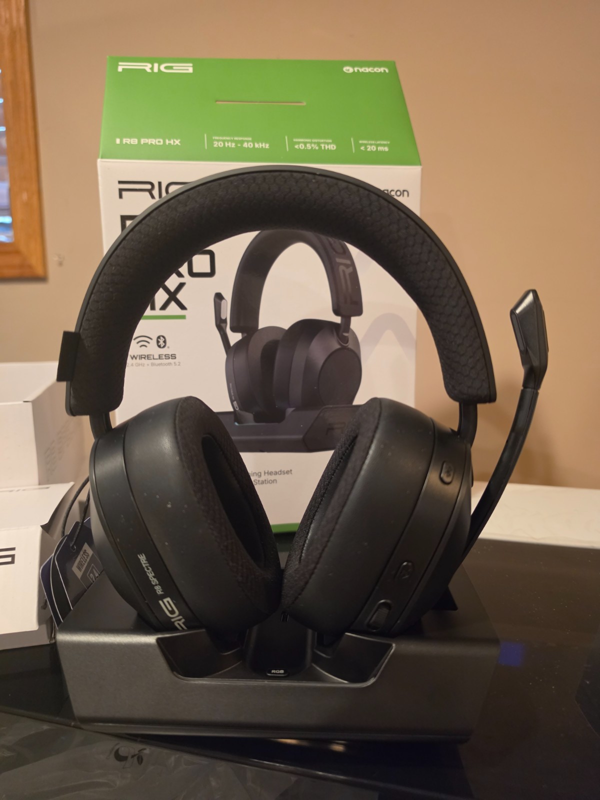 RIG R8 PRO HX Wireless Gaming Headset - Black Xbox