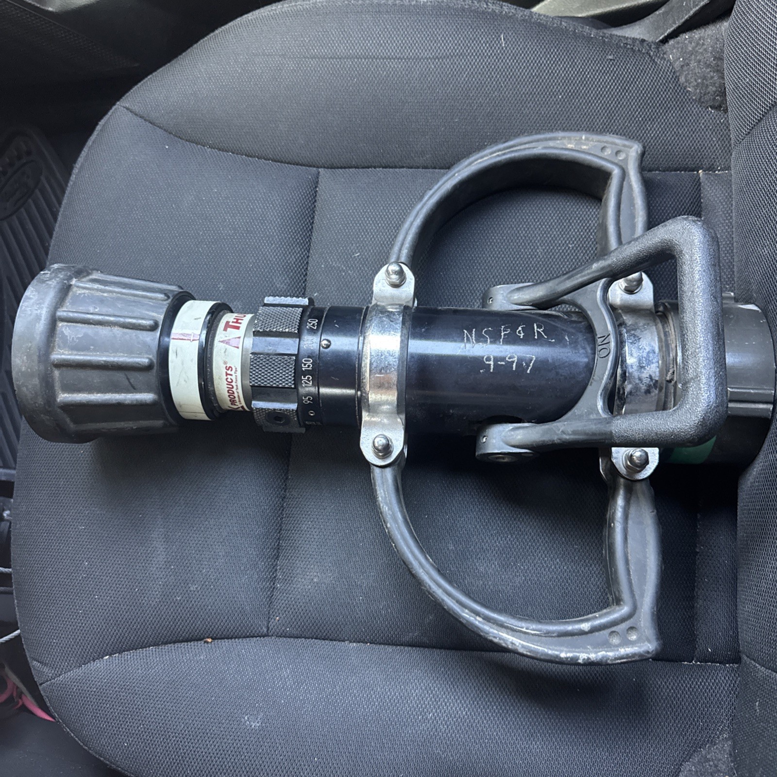 KK Products Task Force Tips ThunderFog 250 GPM Fire Hose Nozzle JTS250 2.5” NH
