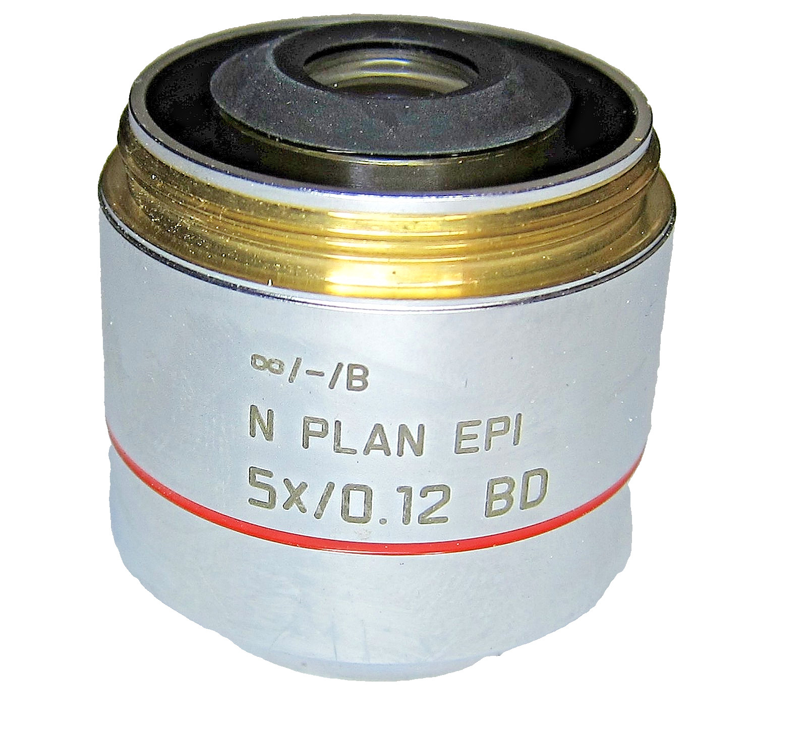 Genuine Leica N PLAN EPI 5×/0.12 BD Microscope Objective 566077
