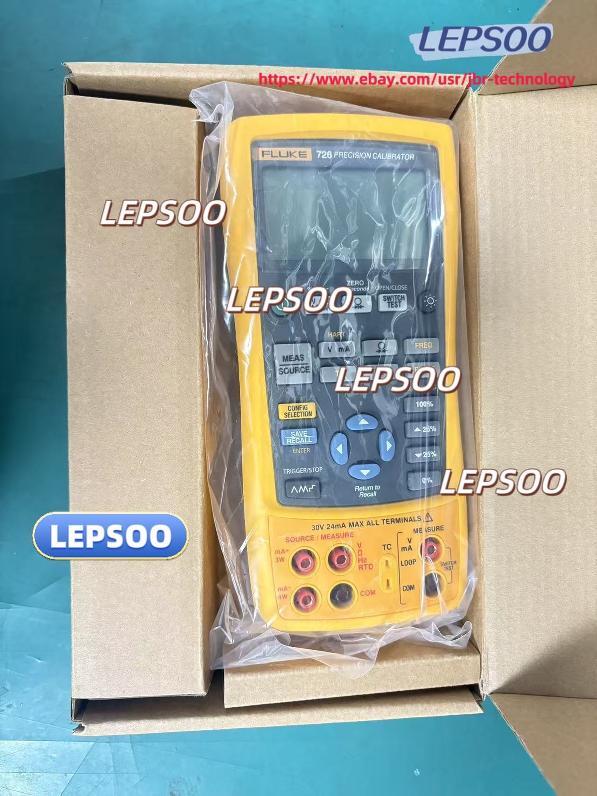 95%New Fluke 726 Multifunction Process Calibrator Calibrated /stock***