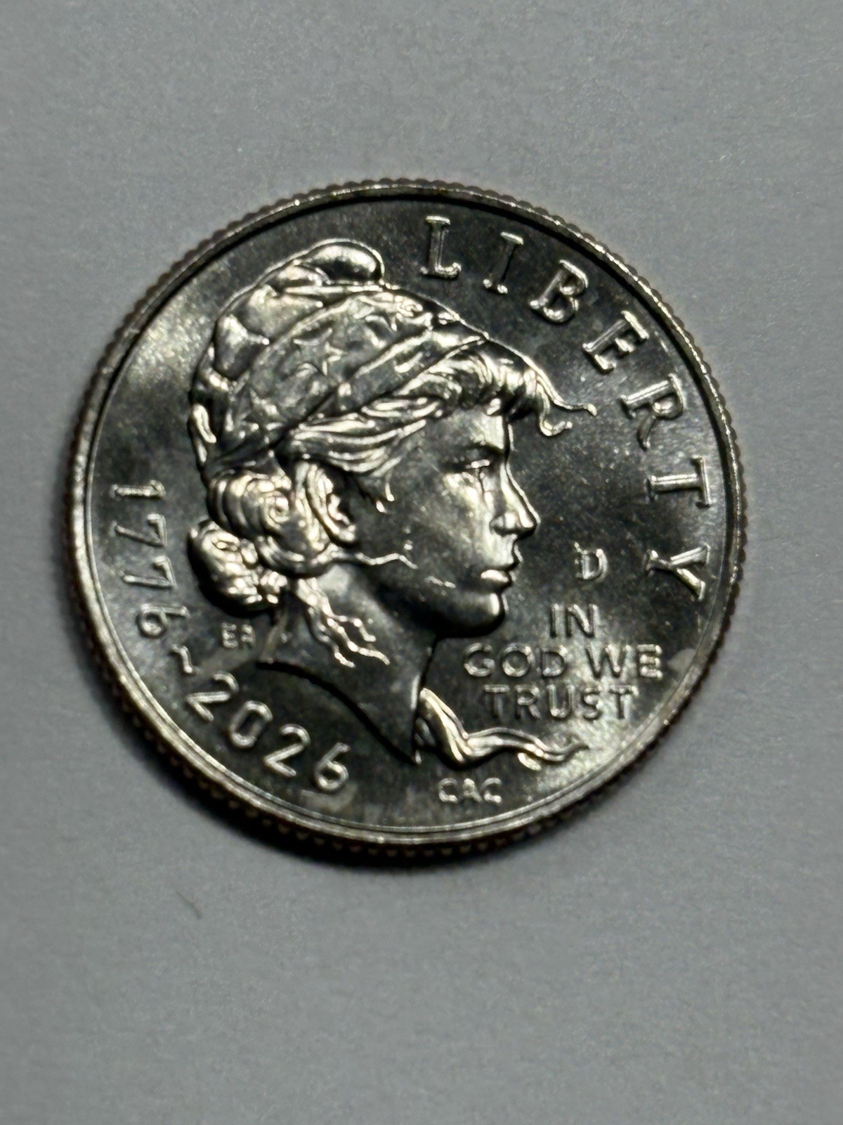 2026-D  Emerging  Liberty Semiquincentennial Dime