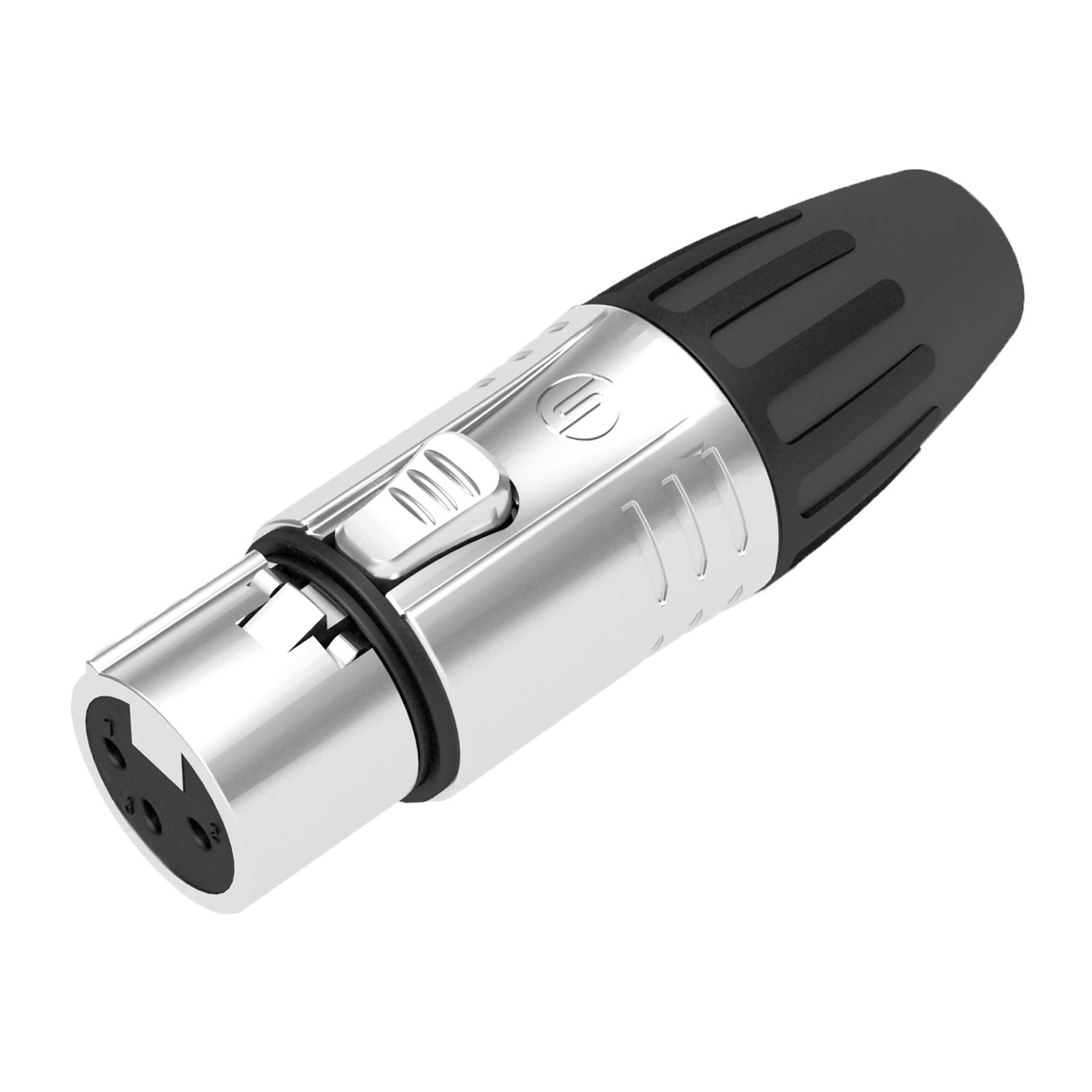 SEETRONIC 3 Pin Female XLR Connector. SCMF3. Microphone, Balanced, DMX, Speaker