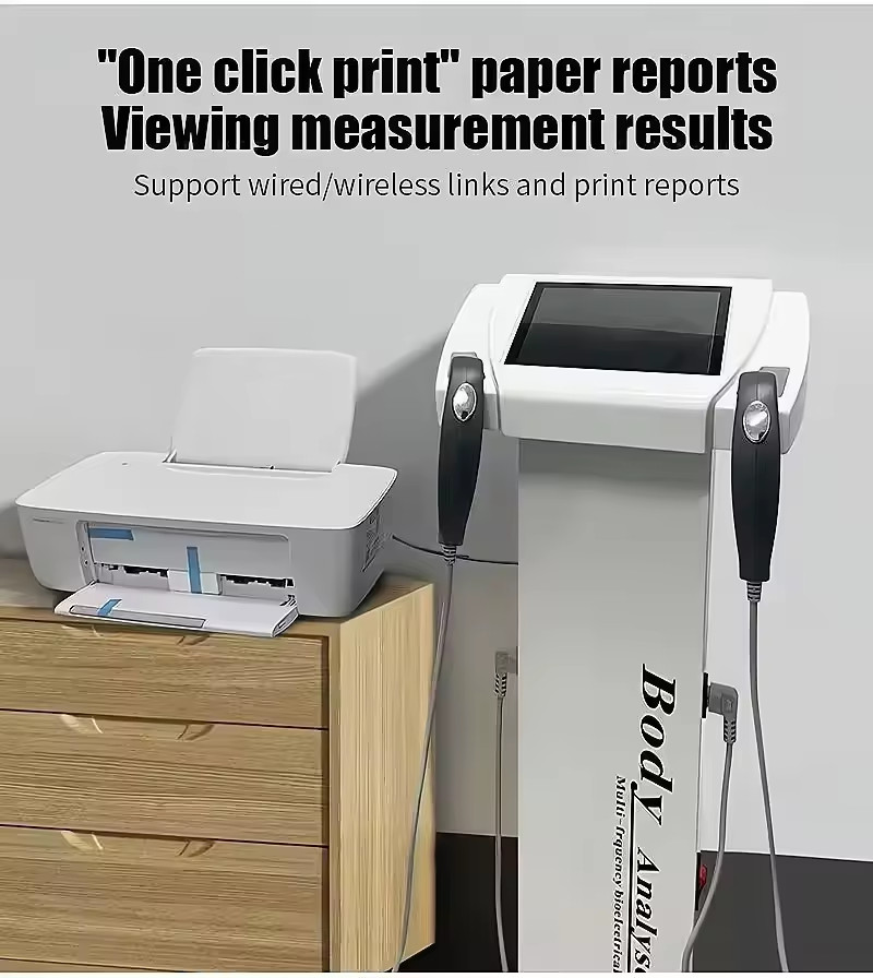 2025 Intelligent Body Fat Element Analyzer and Printer Integrated Measurement