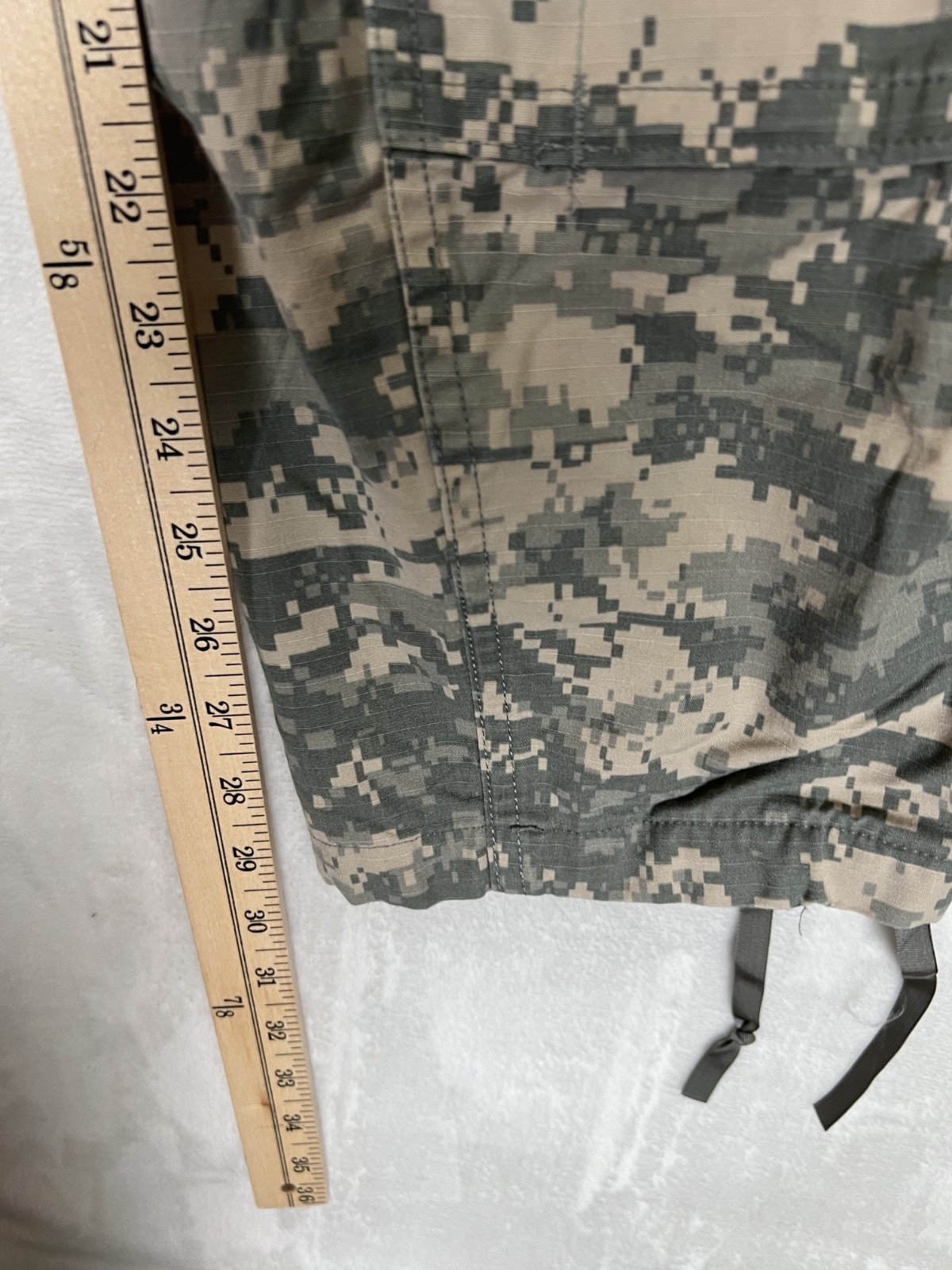 Army Combat Trouser Digi Camo Cargo Pants Size Small Short