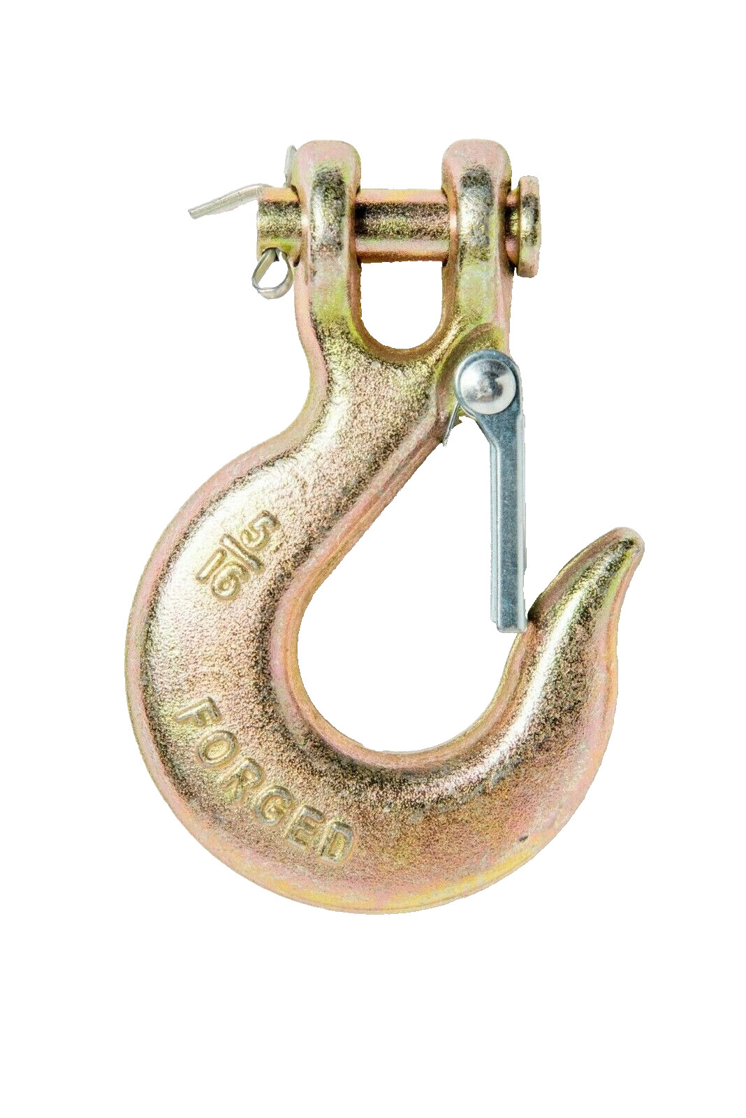 G70 5/16" Clevis Slip Hooks f Tow Truck Chain Flatbed Truck Trailer Tie Down