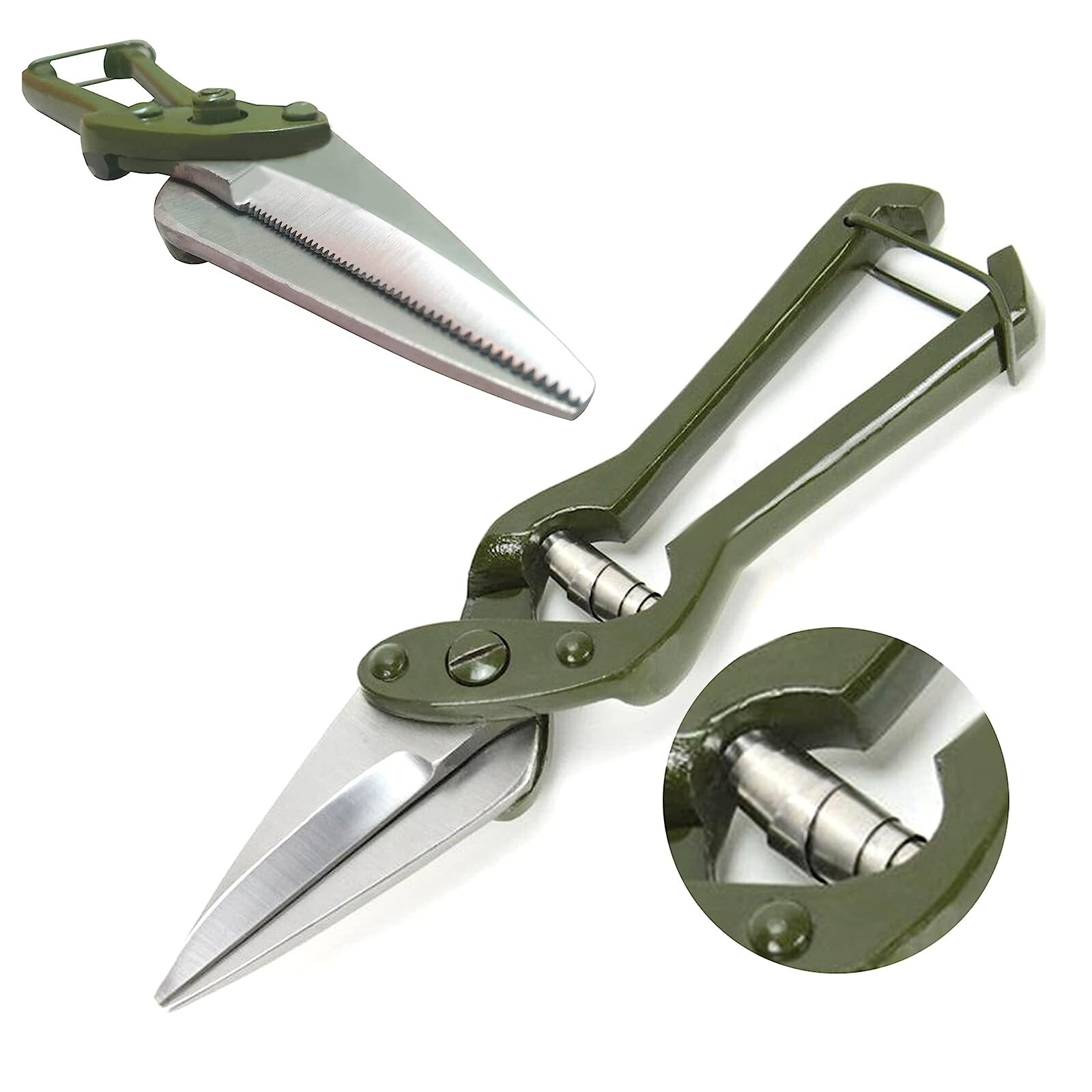 9" Hoof Trimmers Goat Hoof Trimming Shears Nail Clippers for Sheep, Alpaca, Lamb