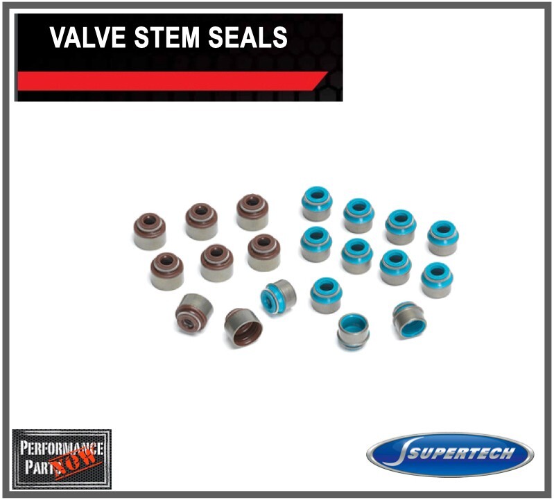 Supertech Valve Stem Seals Fits Nissan KA24DE KA24 2.4L 240SX 240 S13 S14 S15