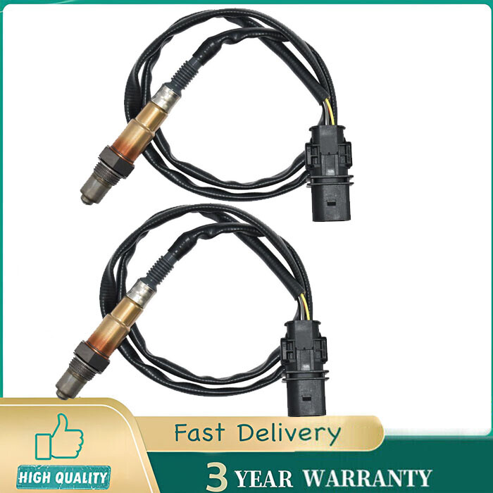2PCS Upstream Air Fuel Ratio O2 Sensor For BMW X3 X5 Z4 135I 335i 328I 528I
