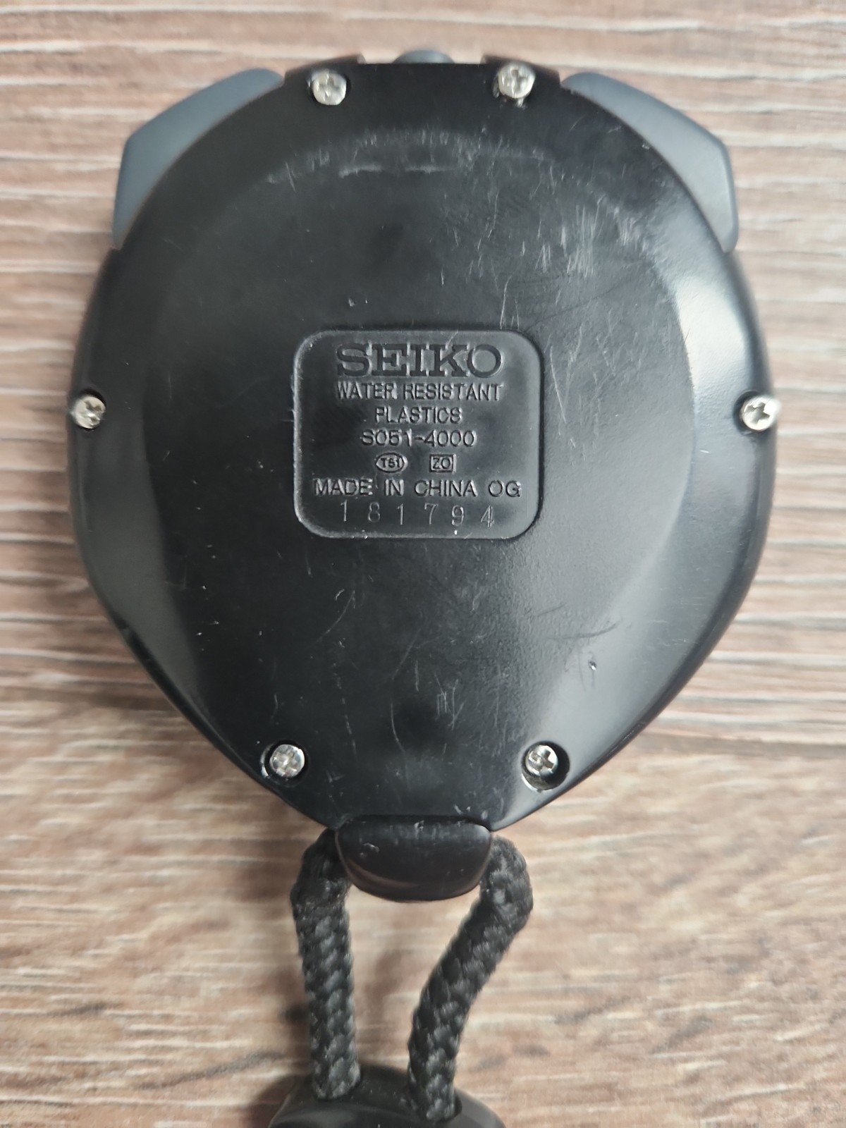 Seiko Stopwatch - Model: S051-4000 - Tested & Working