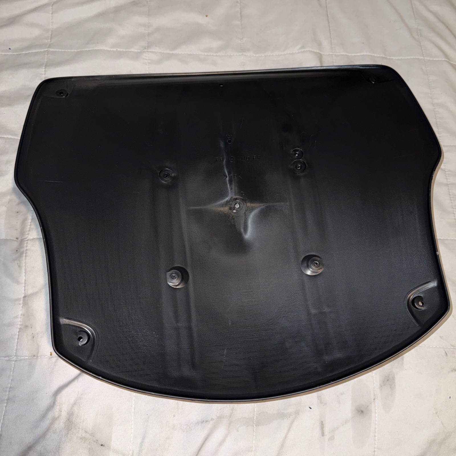 Humanscale Freedom Office Chair: Seat Shell Assembly: Graphite Color