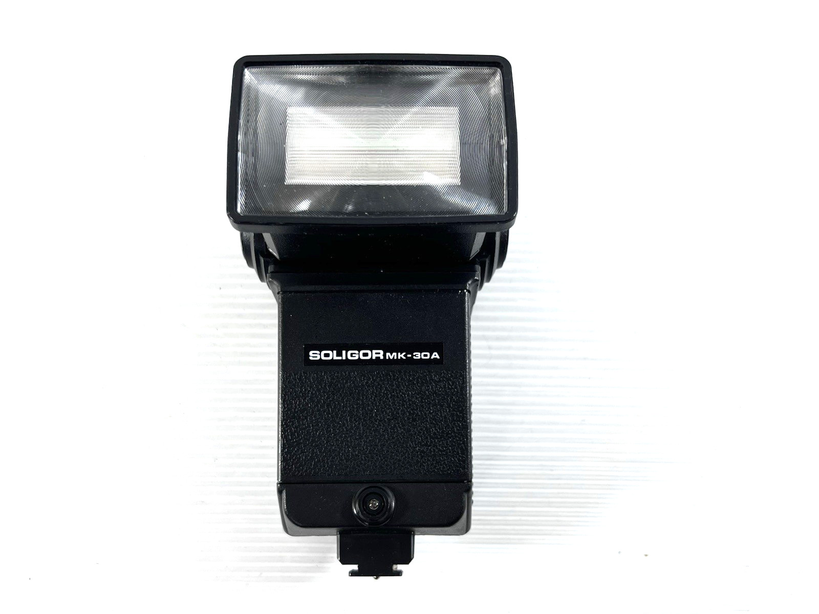 Vintage Soligor MK-30A Camera Flash Unit Auto Thyristor Bounce Hot Shoe Mount