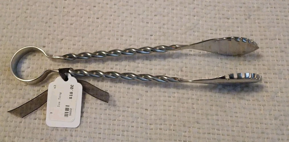 Modern 8" Ice Tong