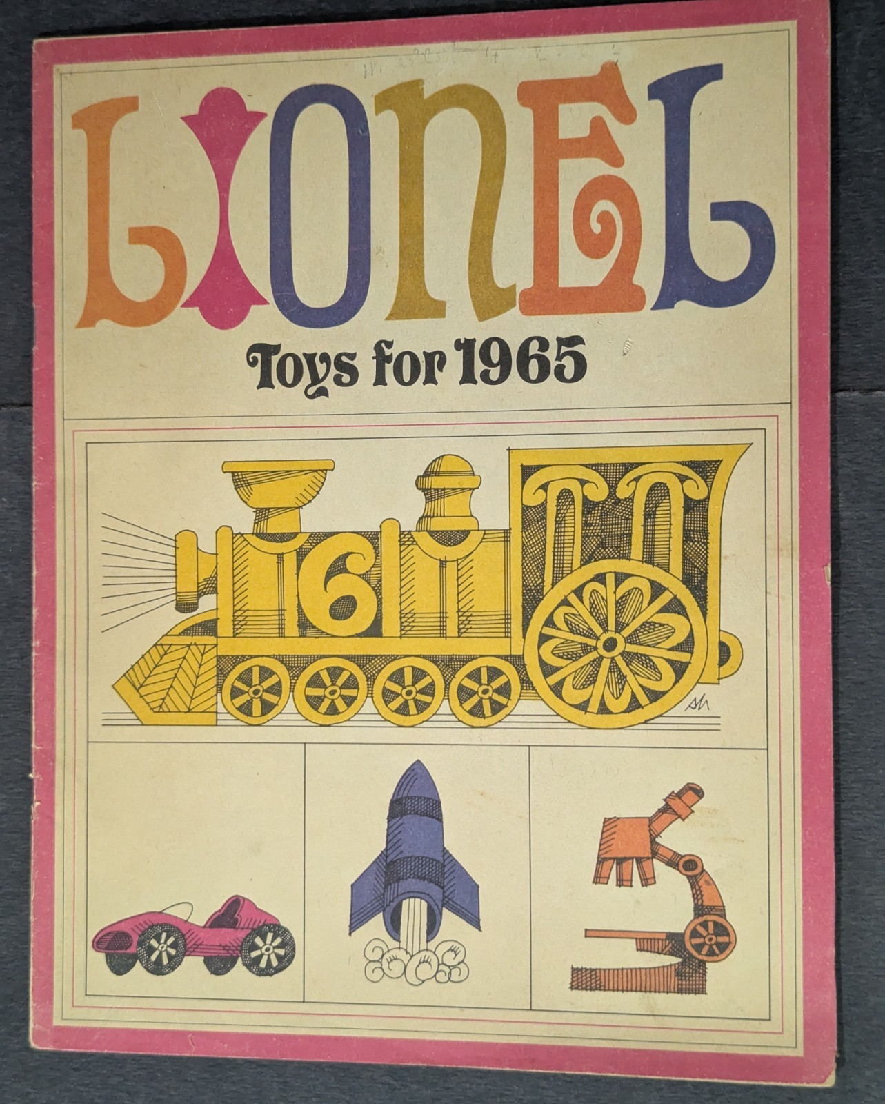 ***VINTAGE 1965 LIONEL TOYS CATALOG***SANE TOYS FOR HEALTHY KIDS