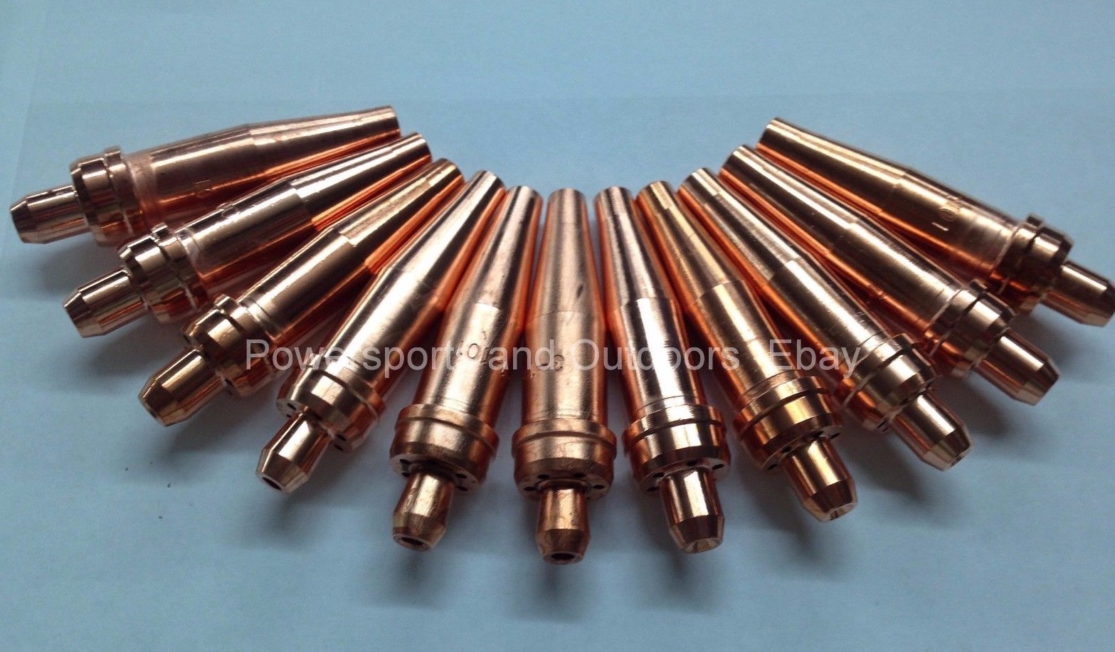 Oxygen/Acetylene Cutting Torch Tip Set - Victor Type HD 300 Series- 11pcs