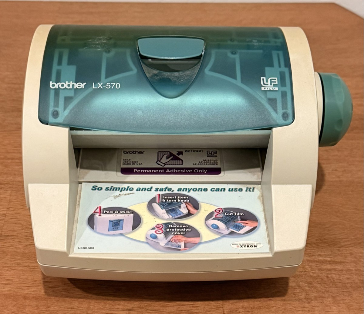 Brother LX-570 Backster Multi Finisher Laminate Sticker Maker FREE SHIPPING