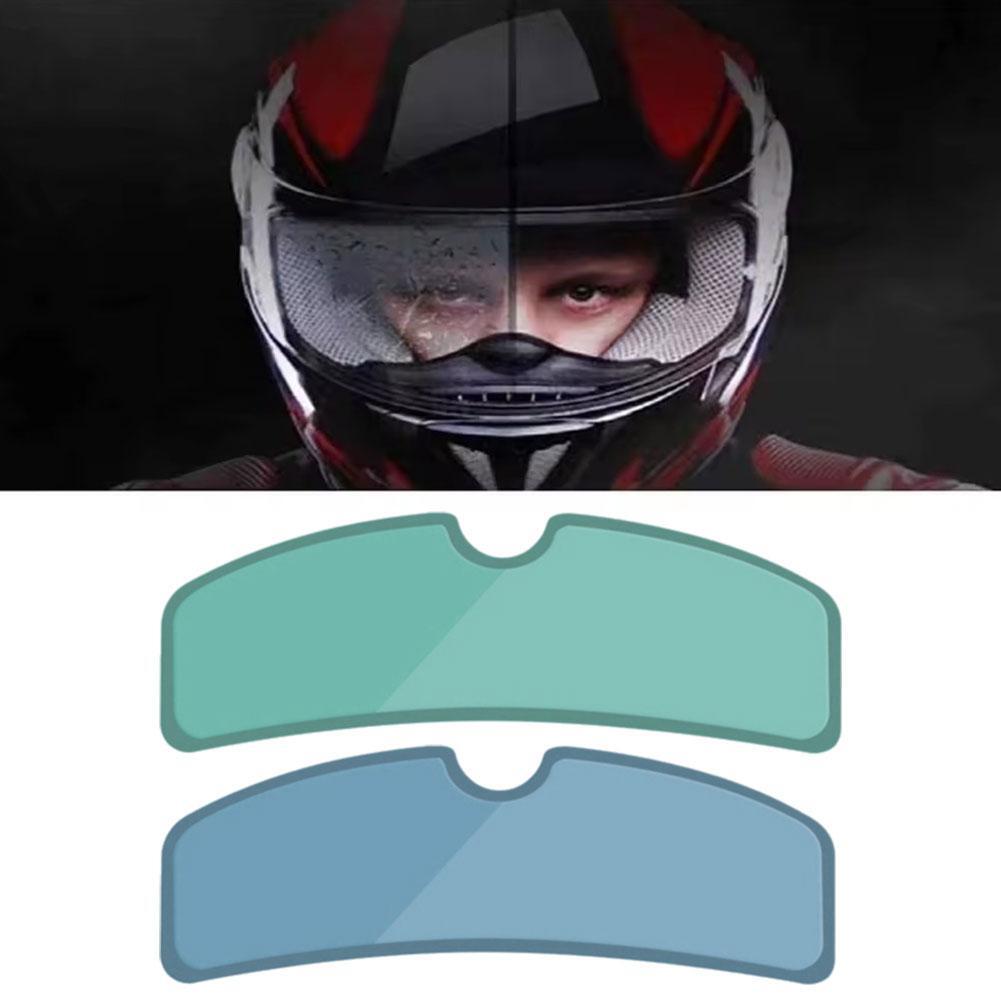 Motorcycle Helmet Anti-fog Film Rain Film Durable Nano Coating Sticker Film T8W6