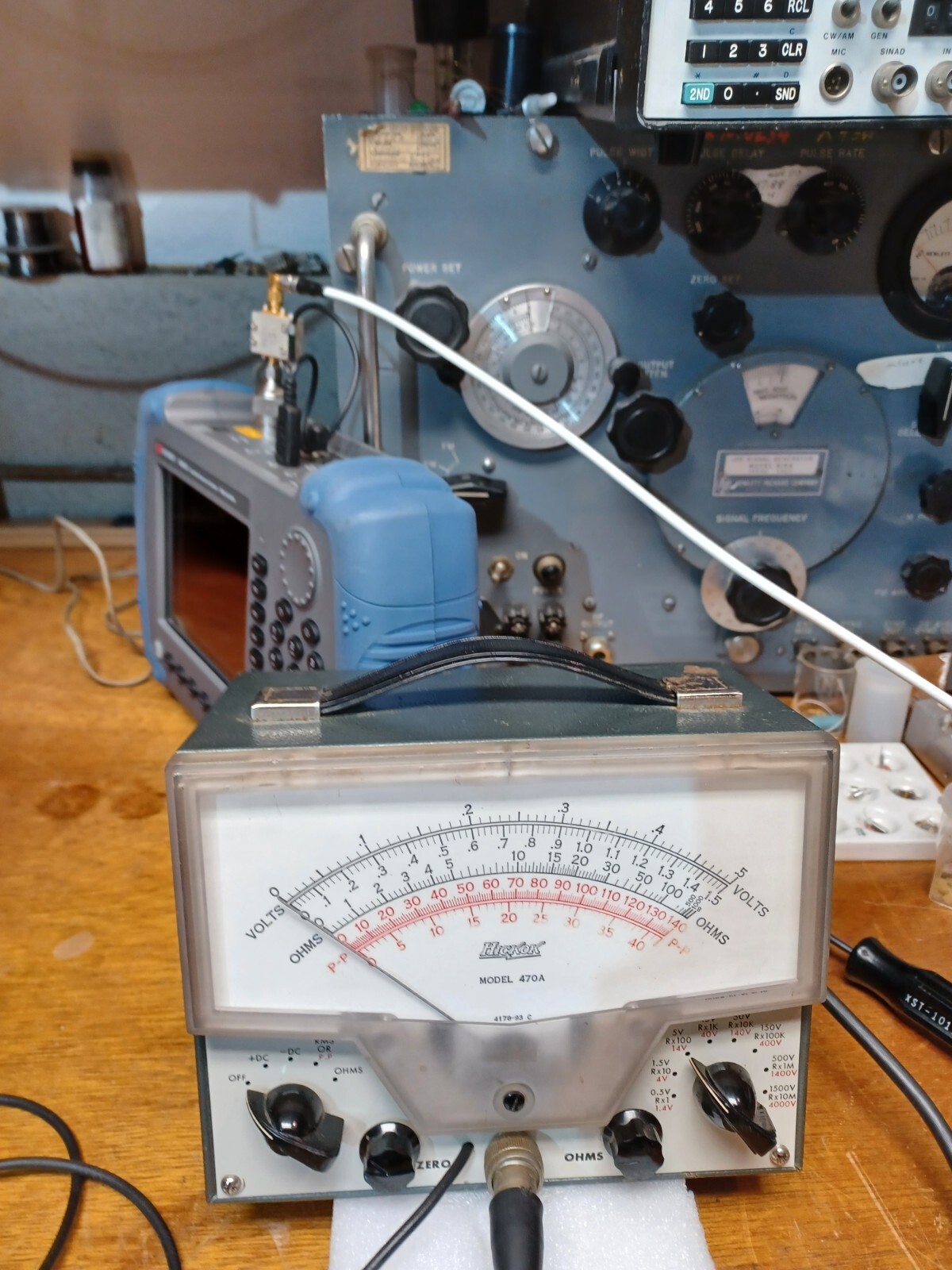Solid State VTVM Upgrade Plug-in Module For Hickok 470A Vacuum Tube Voltmeter