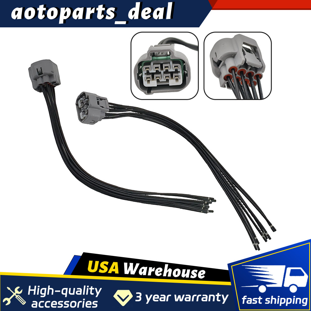 For 2007-21 Toyota 09-21 Lexus Headlamp Connector Harness Plug 8-Pin 90980-10897