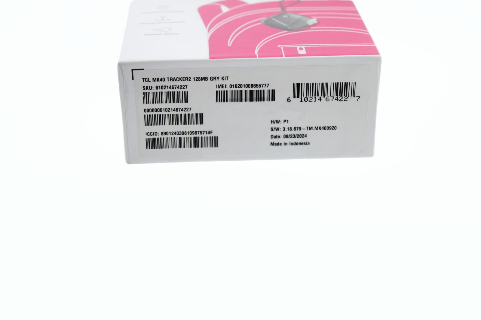 SyncUP Tracker 128MB Gray Kit Open Box New Packaging