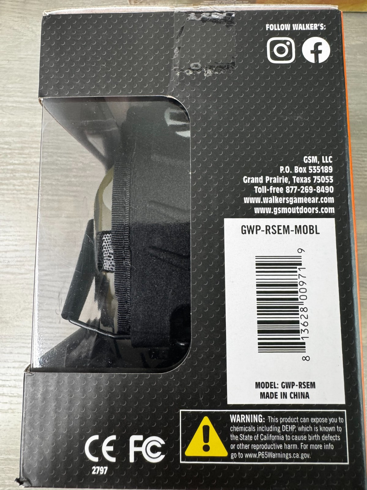 Walker Razor Slim Electronic Muffs