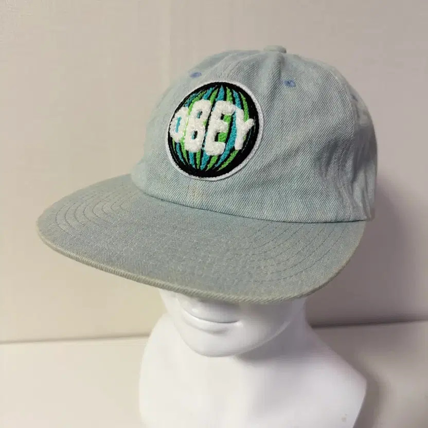 Obey Denim Baseball Cap - One Size Official