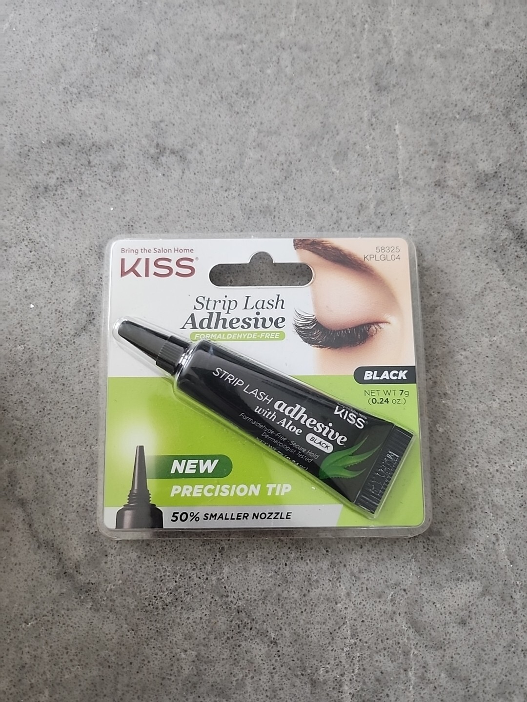 Black Strip Lash Adhesive with Aloe, Dermatologist Tested, Formaldehyde Free, No